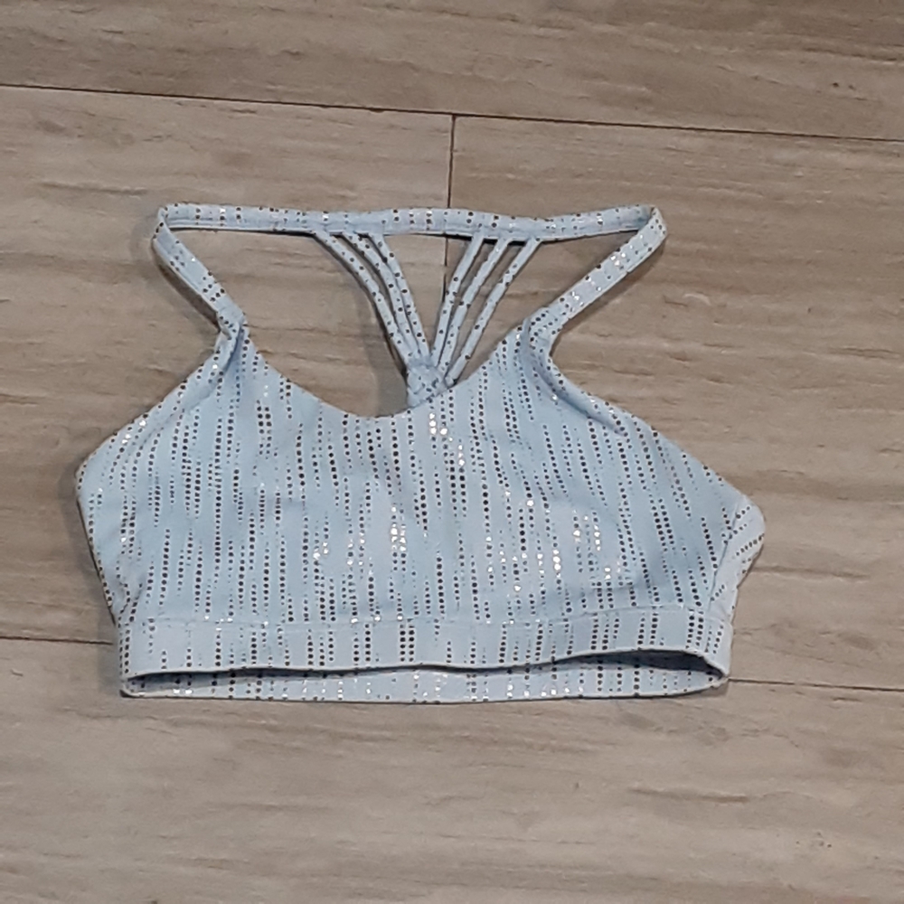 Glyder Light Blue Strappy Tank Top